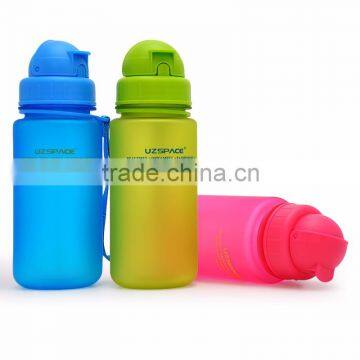400ml Kids Bpa Free Plastic Water Bottle With Straw photo-2