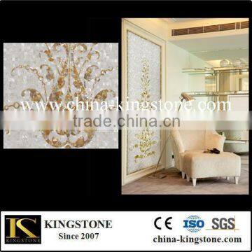 Hotsale natural china river mother of pearl shell mosaic wall tile Designs