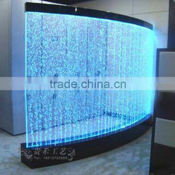 Experienced Design LED Organic Glass Water Bubble Wall Supplier's Choice photo-6