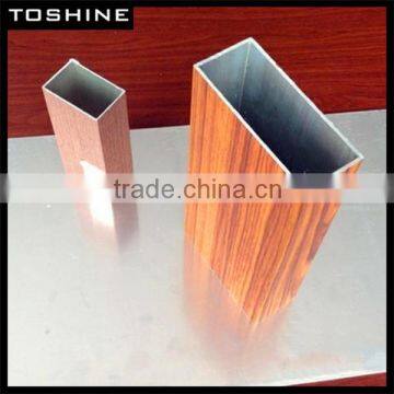 is Alloy or Not 6000series T3-T8 Wood Grain Finish Aluminum Extruson Profile photo-2