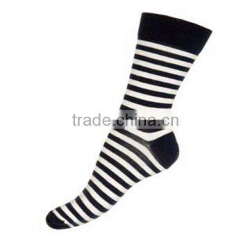 Colorful striped hemp socks for man