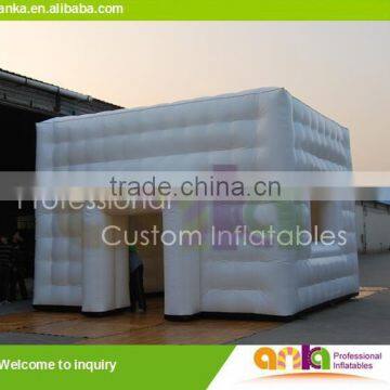 Custom inflatable cube tent, refugee tent, relief tent for disaster