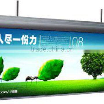 Edgelight led light box logo sign double sides visible display board, hanging frame for sign advertising lightbox