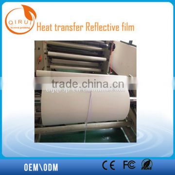 Silver reflective heat transfer material