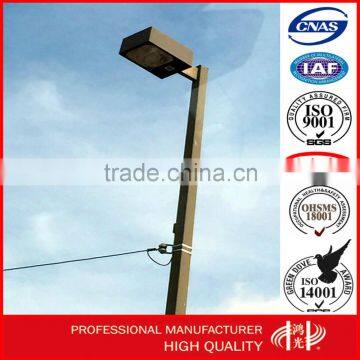 American Standard LED Show Box Square Pipe Street Steel Lighting Pole