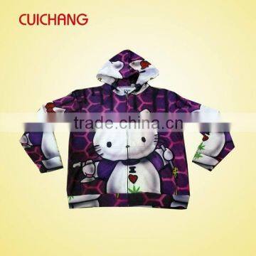 Dye Sublimation Printing reversible hoddies