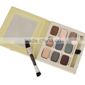 2015 Hot Sale The Balm Makeup Meet Matt (e) Nude Eye Shadow 9 Colors Small Eyeshadow Palette With Brush photo-3