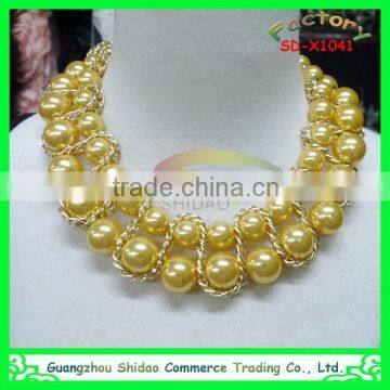 Hot sale beaded motif neckline