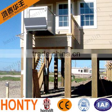 outdoor vertical 300kg obstacle-free lifts and elevators with CE