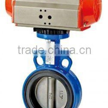 pneumatic actuator butterfly valve