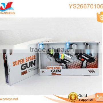 2016 new item china wholesale toys electrical music gun for sale plastic electric gun