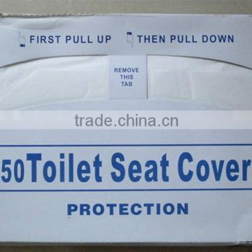 half fold disposable toilet seat cover