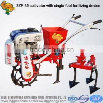 Gasoline mini tilling machine 3ZF-35 mini garden cultivator