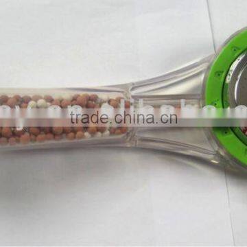 Multifunction Shower Transparent Spa Shower Head With Stone Green Hand Held Shower Eco Rain Spa Shower Head Water Saving Showers photo-6