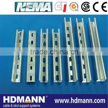 Steel cold rolling channel