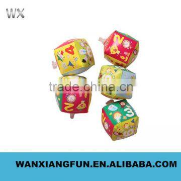 6pcs/lot Large Inflated Household Dice Magic Fun Toys Bar Color Toy photo-2