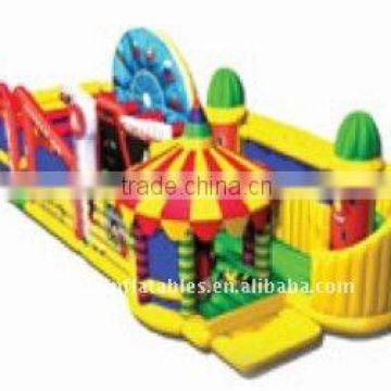 20123 hot sale inflatable city for entertainment