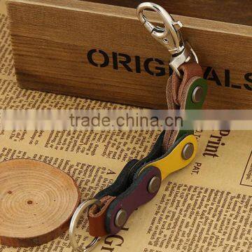 Personalized Leather Hip Hop Key Chain