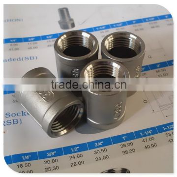 1/2" Stainless Steel 304 Banded Coupling