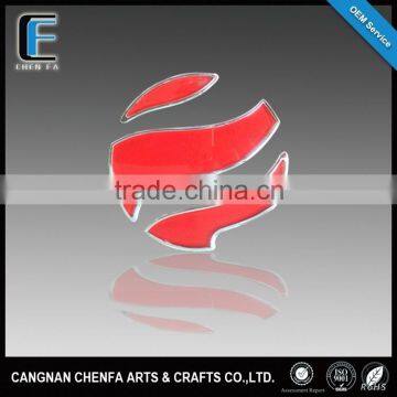 New products car accessories 3D chrome adhesive car emblem