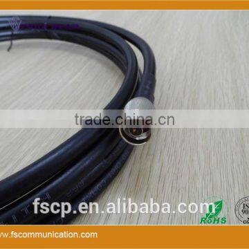RG8 Cable Assembly With N Male Crimp Connectors