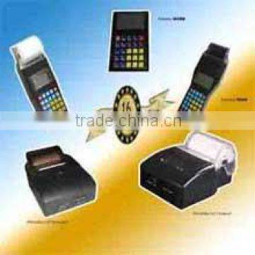 Handheld electronic billing machine