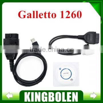 New Arrival A+ Quality Galletto 1260 ECU Chip Tuning Tool EOBD/OBD2/OBDII Flasher Galletto 1260 ECU Flasher