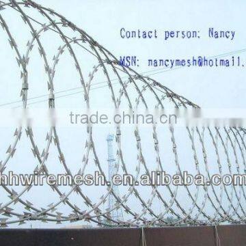 Free sample/razor wire /razor wire from anping ying hang yuan