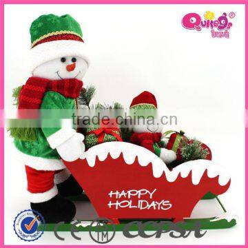 plush snowman toy christmas craft