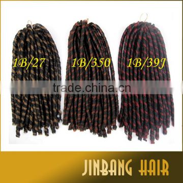 Hot Sale Cheap Hair Extensions Soft Dread Lock Nina Softex Twist Braiding Hair Extension Crochet Hair Extension