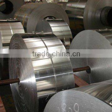 Aluminum strip with round edges