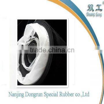 gum rubber floor mat 100% pure gum rubber material