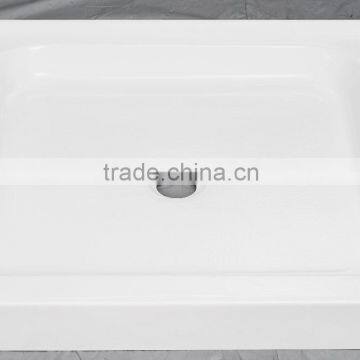 North America AUS Market UPC/cUPC Certified 3 Side Tile Flange Shower Base, Shower Tray, Deep Shower Tray photo-2