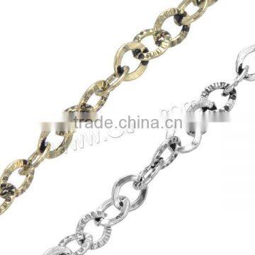 18K Gold Plated Brass Snake Necklace Chain photo-5