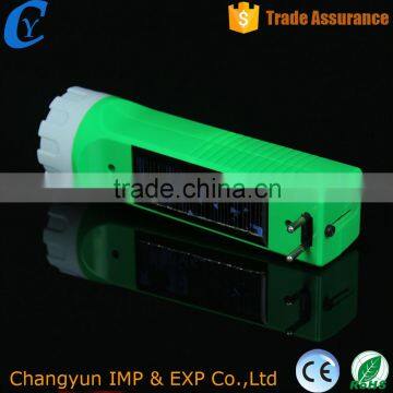 2016 New Arrvial Solar Flashlight Torch Factory Direct Selling EDC Factory photo-3