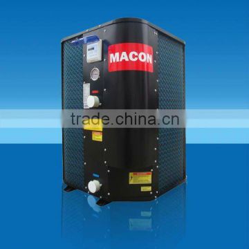 Air to water Titanuim Heat Exchanger 25kw Hotel commercial Swimming Pool Heat Pump