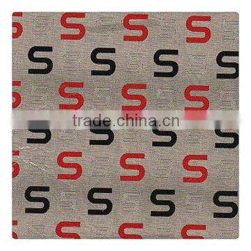 Letter Design of printing film For man made fabric