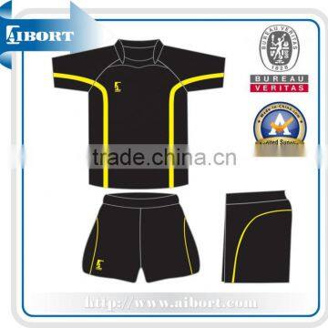 SUBRG-839 men''s rugby training sport jersey and shorts