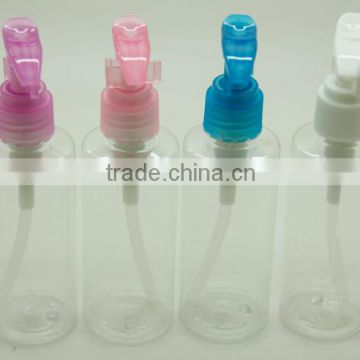 75ml PET plastic cosmetic bottles travel set