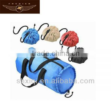 2014 Unique Design 600D Foldable Travel Duffel Tote Bag