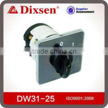 Dixsen selector switch DW31-25/rotary selector switch(ISO9001 and ISO14001 approval)