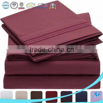 Bed Sheet Set - HIGHEST QUALITY Brushed Microfiber 1800 Bedding                        
                                                Quality Choice