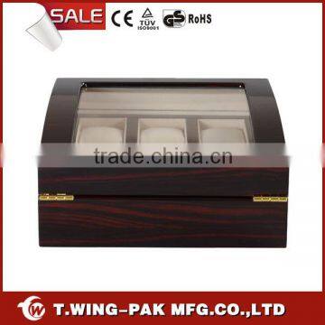 xl Watch Box Wood Ebony Finish photo-6