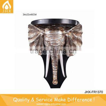 Elephants Head Resin Wall Animal Head Sculpture photo-2