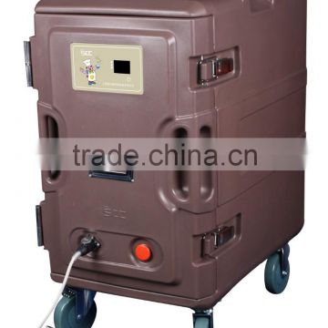 SCC Hot Sale 110L food transport cart,electric food transport cart,electric food transport cabinet