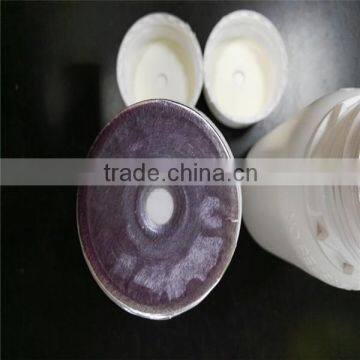 Bottle cap pressure sensitive inner seal liner