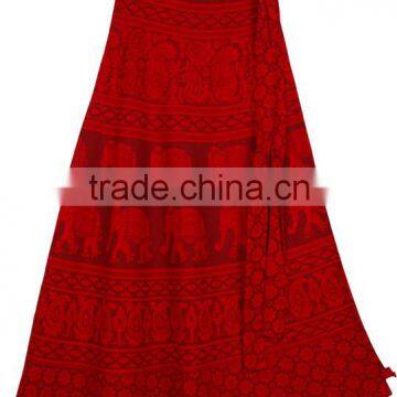 2015 Latest Collection Cotton Wrap Skirt