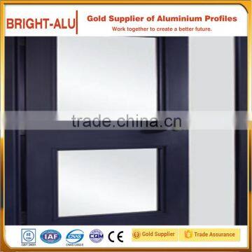 Wood Grain Aluminium Profile Sliding Window Door Frame Section photo-5