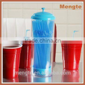 Yiwu Mengte Classic-Colored Long Flexible PP Drinking Straw