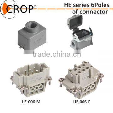 Heavy duty connector H60604MF-M20